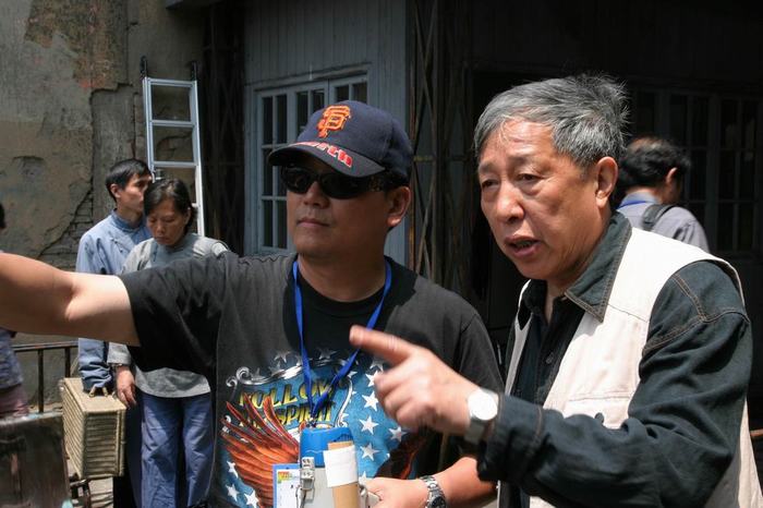 中國電影《鄧小平·1928》拍攝現場