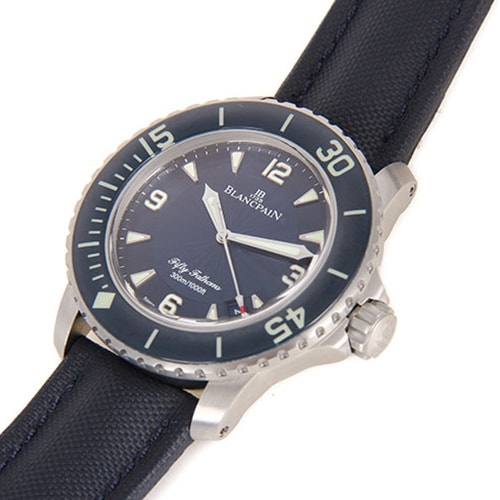 BLANCPAIN/寶珀五十噚系列男式自動(dòng)機(jī)械腕表5015D-1140-52B