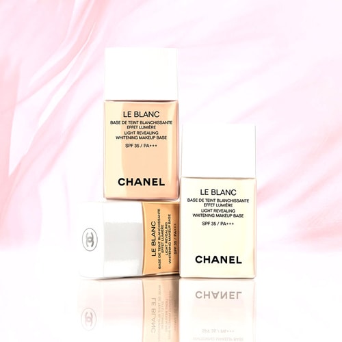 CHANEL/香奈兒臻白妝前乳(珍珠光彩妝前乳 )SPF30+PA+++10號玫瑰色包裝更換中
