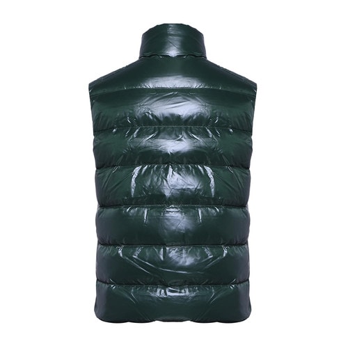 Moncler/蒙克萊 男士外套 尼龍亮面立領(lǐng)設(shè)計(jì)男士羽絨無(wú)袖馬甲