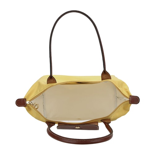 Longchamp/瓏驤 女士長柄尼龍折疊包 2605 咖喱色
