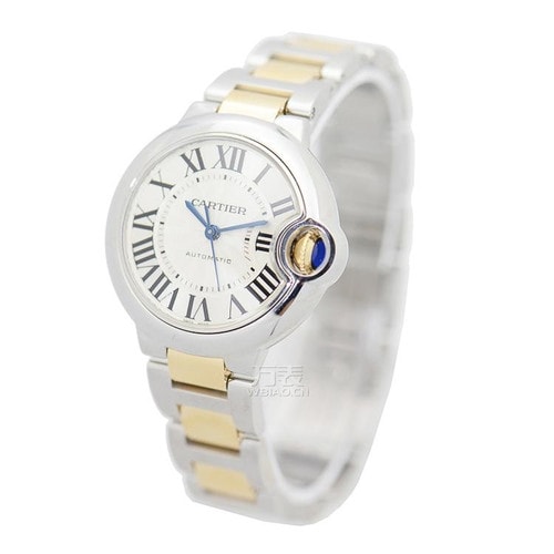 CARTIER/卡地亞藍(lán)氣球系列女士自動(dòng)機(jī)械腕表W2BB0002