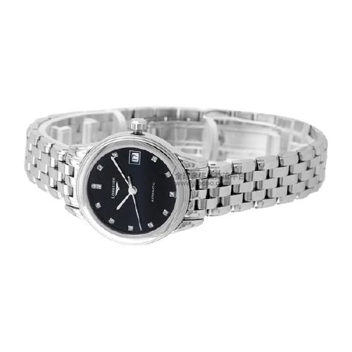 LONGINES/浪琴軍旗自動機械女表(L4.274.4.57.6)