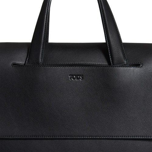 Tod’s/托德斯男士黑色公文包Tod's 牛皮小號(hào)信封包