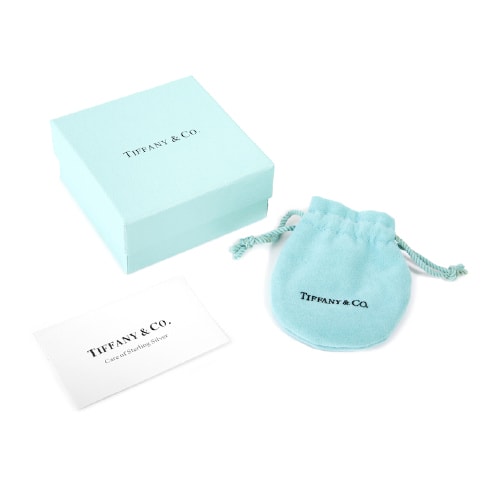 Tiffany & Co./蒂芙尼 經(jīng)典1837系列女式純銀中號(hào)開(kāi)口手鐲