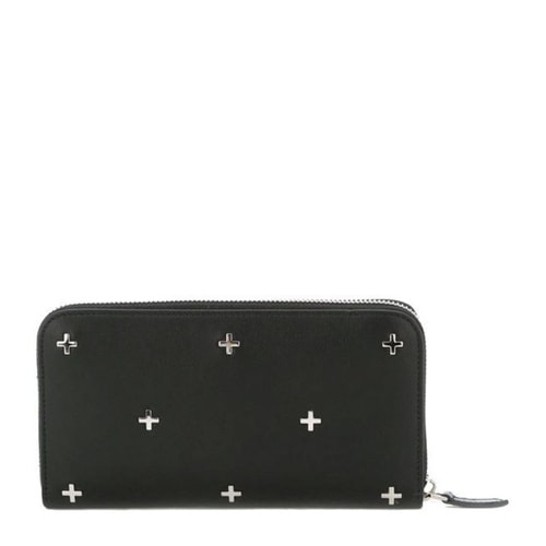 Givenchy/紀梵希 女士黑色牛皮十字架錢包 BC06276683 001