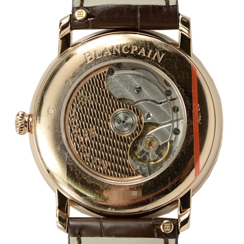 BLANCPAIN/寶珀Villeret系列男式自動機械腕表6651C-3642-55A