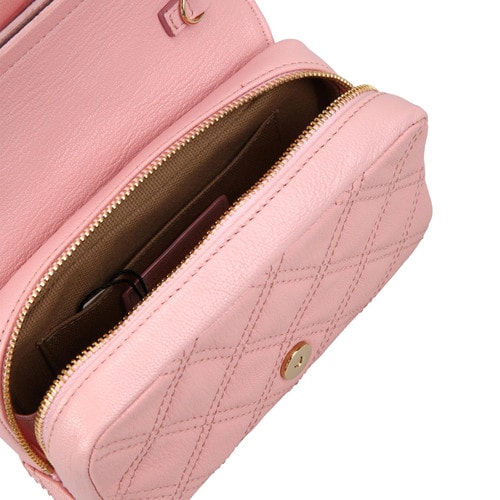Marc Jacobs/馬克雅各布斯牛皮材質(zhì)經(jīng)典格紋車線包身女士單肩包
