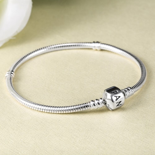 PANDORA/潘多拉 925純銀基礎鏈蛇骨鏈590702HV-17