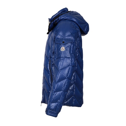 Moncler/蒙克萊 鵝絨 千鳥格男士連帽羽絨服 男士外套