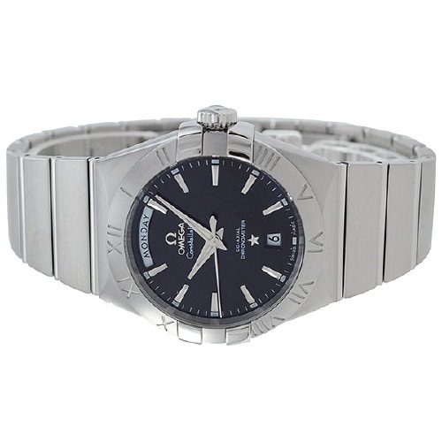OMEGA/歐米茄星座天文臺雙歷精鋼自動機械男表(123.10.38.22.01.001)