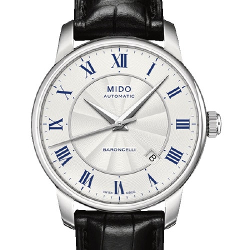 mido/美度貝倫賽麗系列男式自動(dòng)機(jī)械腕表(M8600.4.21.4)全球聯(lián)保