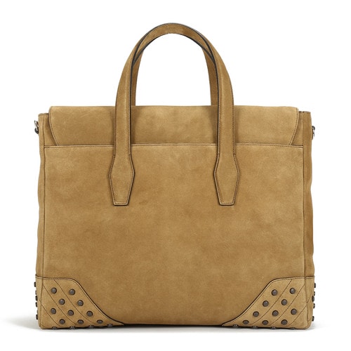 TOD’S托德斯淺棕色小羊皮男士中號信封包 XBMGGTY13L0TICC813