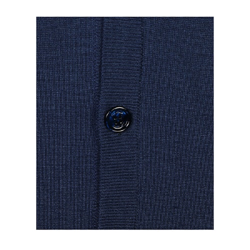 DIOR/迪奧 春夏新款 羊毛混紡 男針織衫 藏藍色 XL