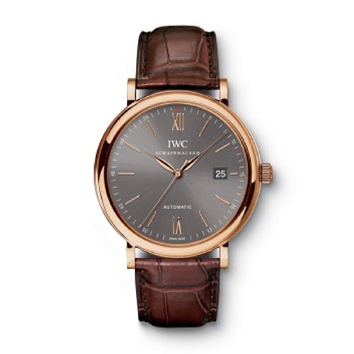 IWC/萬國 玫瑰金 男機(jī)械手表 IW356511