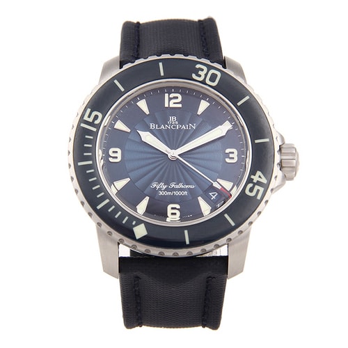 BLANCPAIN/寶珀五十噚系列男式自動(dòng)機(jī)械腕表5015D-1140-52B