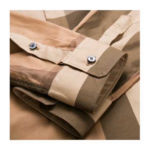 BURBERRY/博柏利 男士倫敦系列新品棉質親膚格紋襯衫