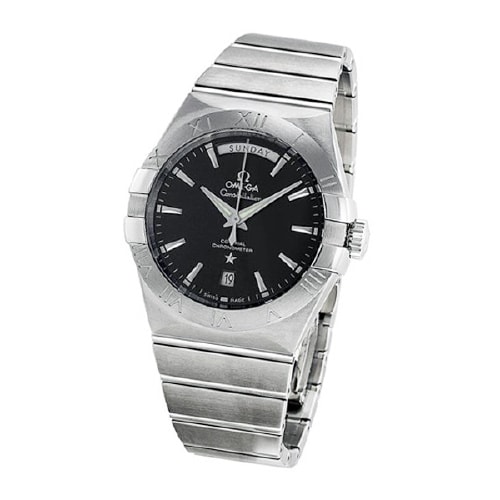 OMEGA/歐米茄星座天文臺雙歷精鋼自動機械男表(123.10.38.22.01.001)