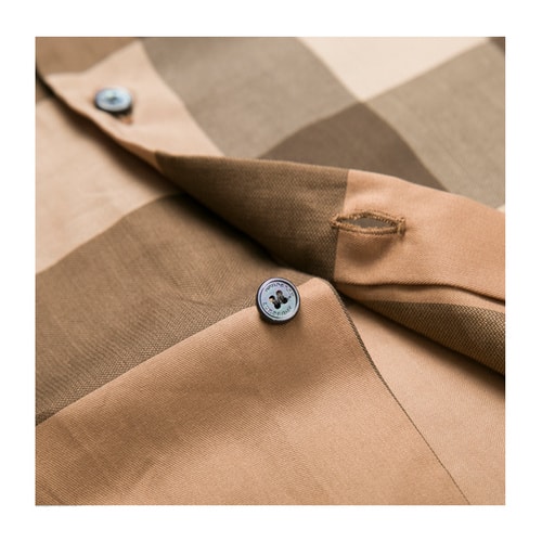 BURBERRY/博柏利 男士倫敦系列新品棉質親膚格紋襯衫