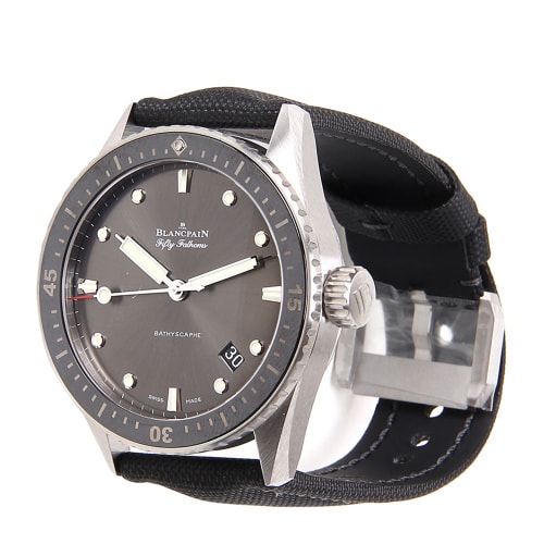 BLANCPAIN(寶珀) BLANCPAIN/寶珀五十噚系列男式自動(dòng)機(jī)械腕表5000-1110-B52A