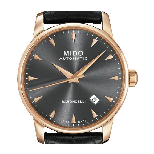 mido/美度貝倫賽麗系列男士自動機(jī)械腕表(M8600.3.13.4)全球聯(lián)保