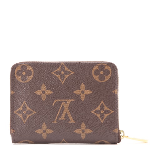 Louis Vuitton/路易威登 ZIPPY 中性款式老花色、帆布零錢包m60067