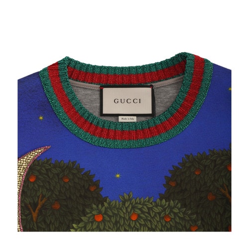 GUCCI/古馳 純棉圓領長袖時尚休閑女士衛衣 GU2631247535 422724X5D444750