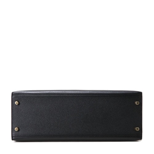HERMES/愛(ài)馬仕 黑色Epsom牛皮Kelly32單肩包